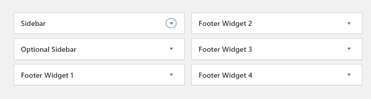 Widget Areas - Shark Themes