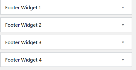 Widget Areas - Shark Themes